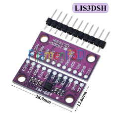 LIS3DSH high-resolution three-axis accelerometer