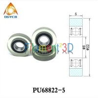Soft Rubber Elastic Pulley 5*22*8