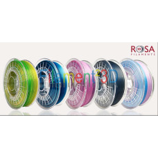 Rosa3D Multicolour Silk