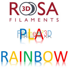 ROSA 3D RAINBOW SILK